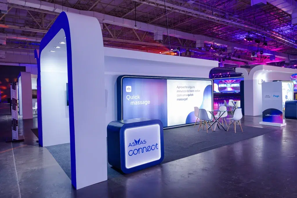 Asaas Connect 2024: Asaas anuncia novidades para impulsionar crescimento de PMEs 4 Palco do asaas connect 2024.
