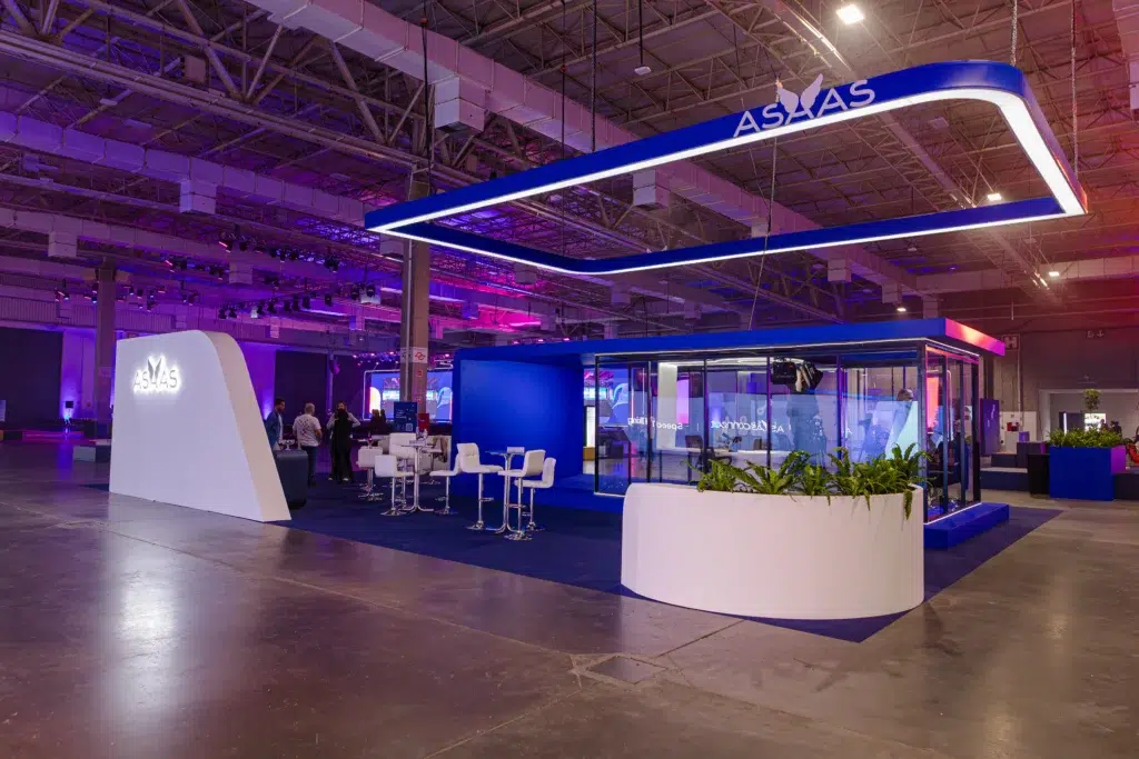 Asaas Connect 2024: Asaas anuncia novidades para impulsionar crescimento de PMEs 2 Palco do asaas connect 2024.